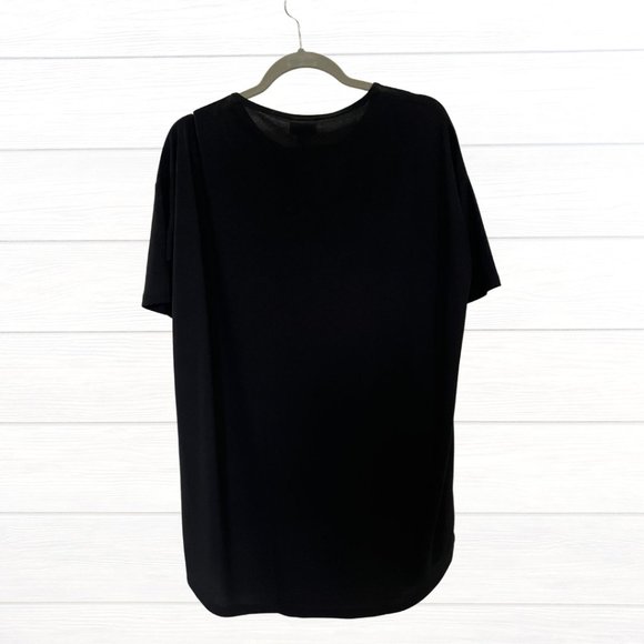 LuLaRoe Black Irma Top - Picture 2 of 4